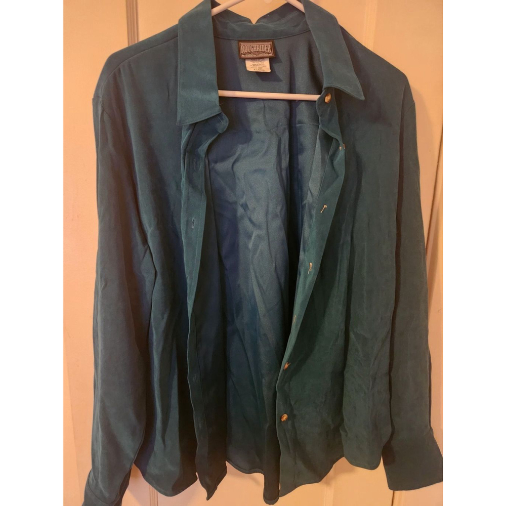 *Xlarge Roughrider Button Up Blouse
